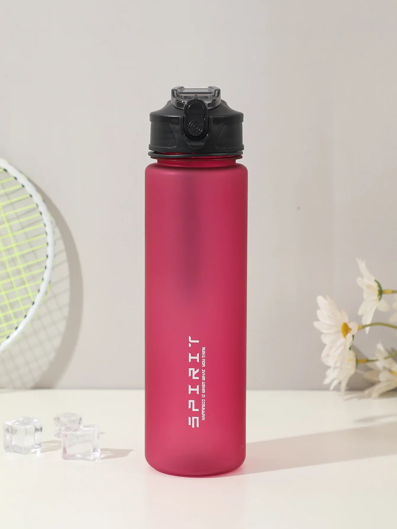 750ml Sports Water Bottle with Straw & Lock