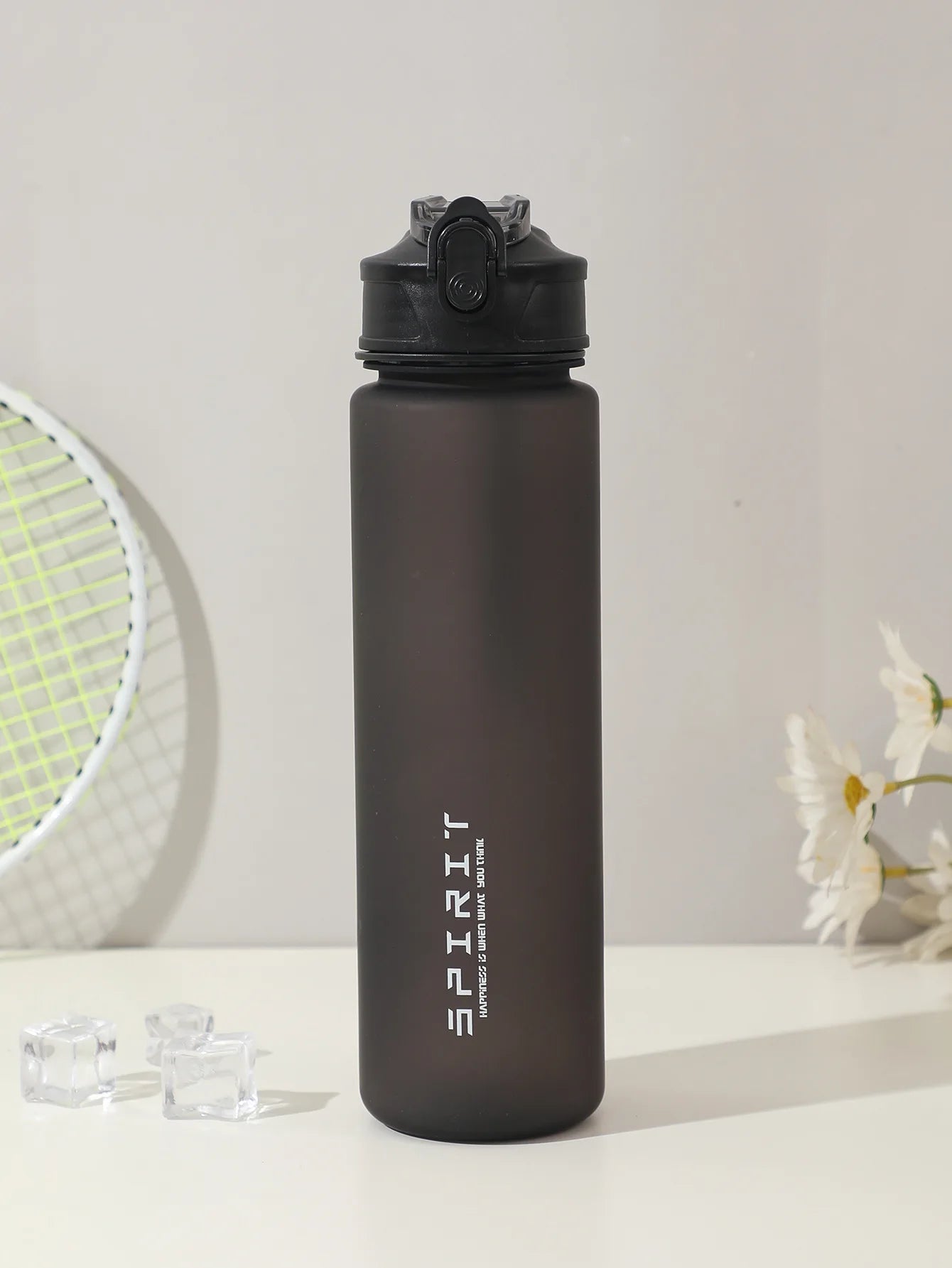 750ml Sports Water Bottle with Straw & Lock