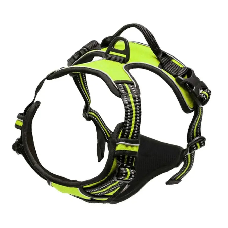 Reflective Dog Harness with Front Buckle Handle