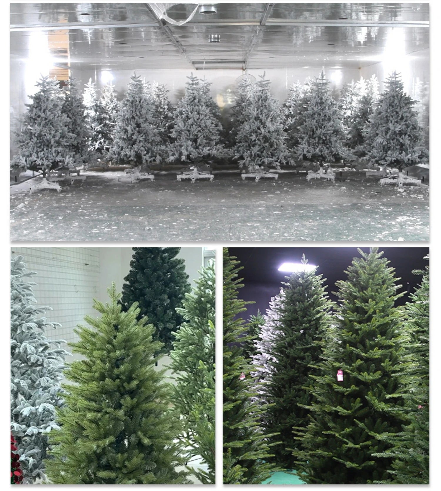 Artificial PE Christmas Tree Premium Pine Xmas Tree Realistic Holiday Party Decor for Home Office, Foldable Stand, Easy Assembly