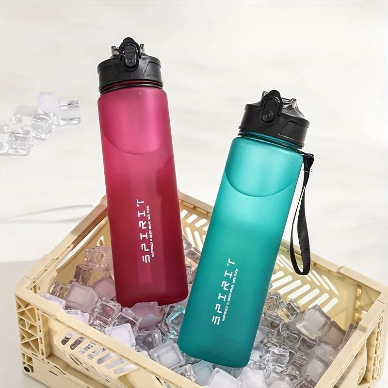 750ml Sports Water Bottle with Straw & Lock