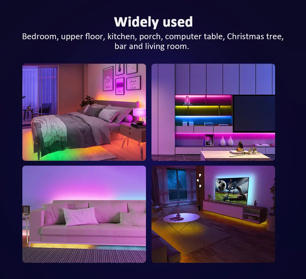 2PCS 1M LED TV backlight App Control USB LED STRIP LIGHT