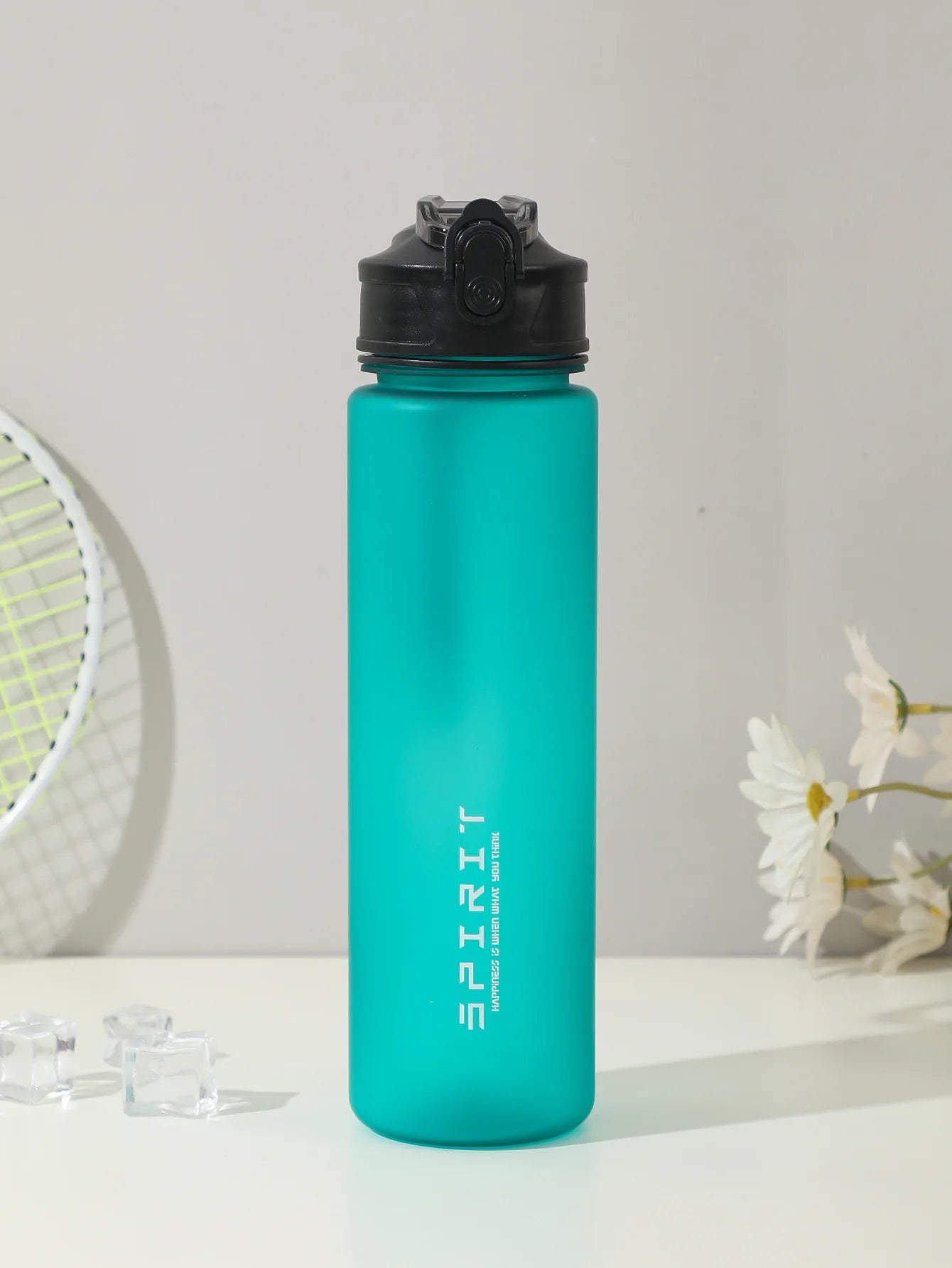 750ml Sports Water Bottle with Straw & Lock