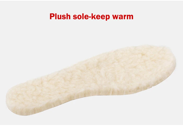 Men’s Winter Snow Boots – Waterproof Zipper Casual Outdoor Shoes