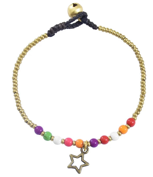 Gypsy Bohemian Coin Bracelets for Women Metal Vintage Flower Statement Bracelets Festival Turkish Beach Jewelry Tribal Ethnic