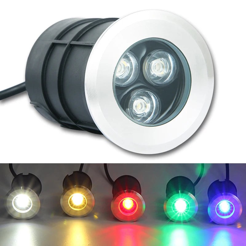 LED Lawn Light 3W/10W Wall Washer Waterproof Floodlights Narrow Beam Spot Lamp Outdoor Landscape Lighting 100-240V