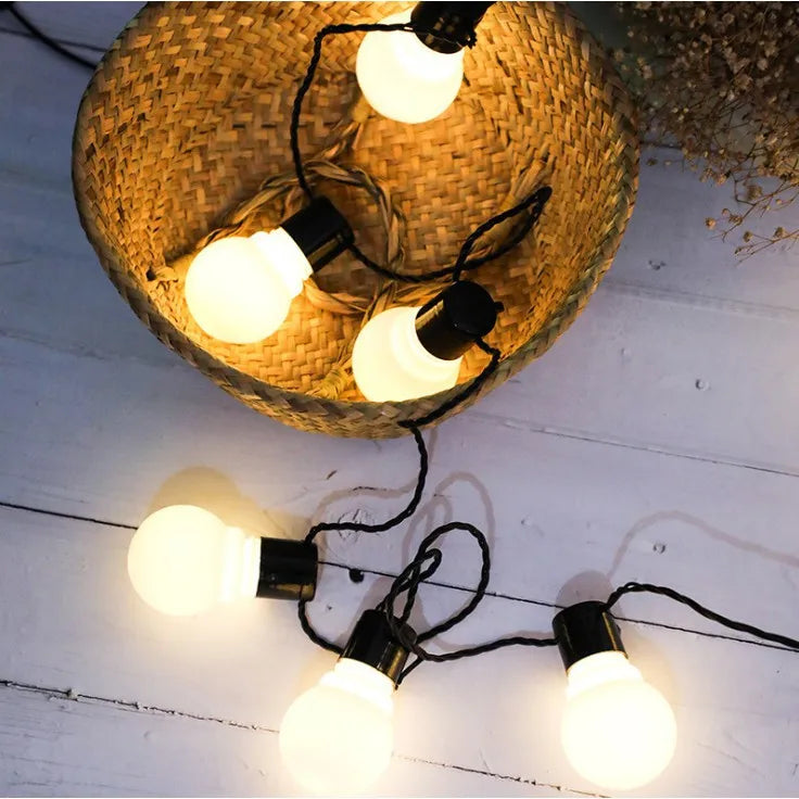G50 Globe Bulb LED Fairy String Light Outdoor Lights Street Wedding Garden Patio Christmas Decoration Light