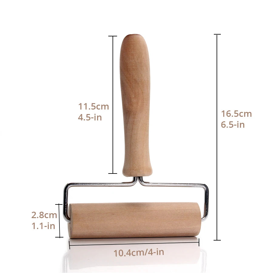 Pastry Pizza Roller - Dough Roller for Kids, Suitable for Smaller Hands, Easy to Handle, Eco-friendly and Safe