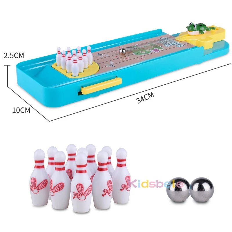 Mini Desktop Bowling Game Interactive Toy