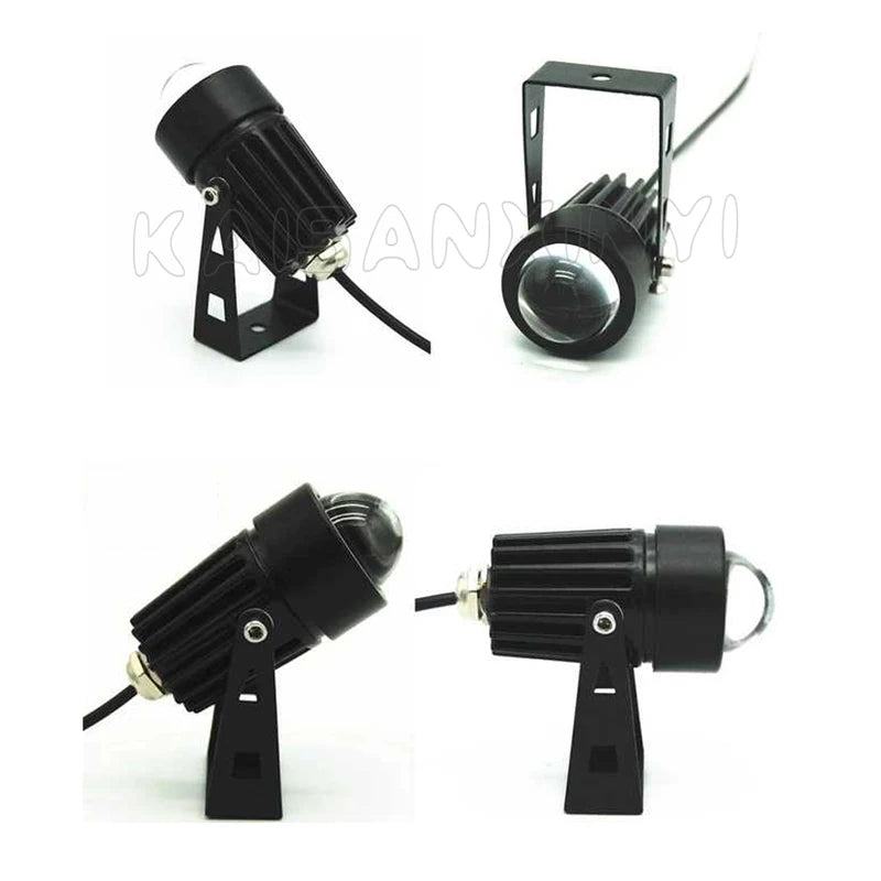 LED Lawn Light 3W/10W Wall Washer Waterproof Floodlights Narrow Beam Spot Lamp Outdoor Landscape Lighting 100-240V