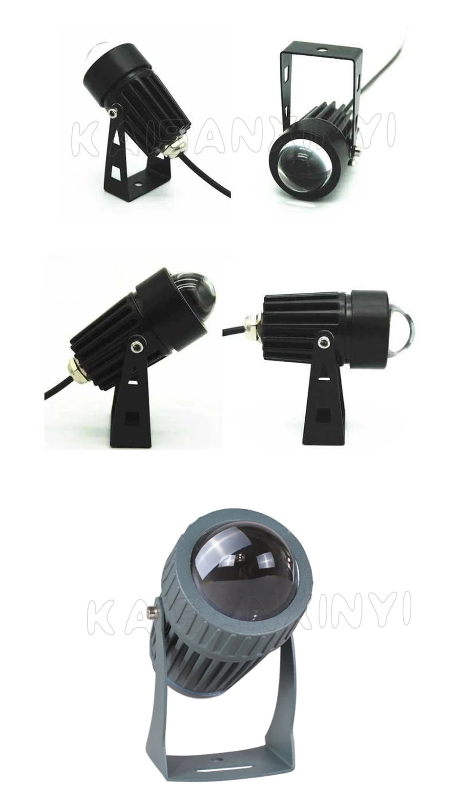 LED Lawn Light 3W/10W Wall Washer Waterproof Floodlights Narrow Beam Spot Lamp Outdoor Landscape Lighting 100-240V