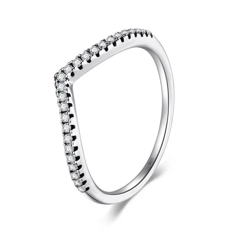 Modian 2021 New Stackable 100% 925 Sterling Silver Simple Fashion Geometric Ring Classic Finger Fine Popular jewelry For Women