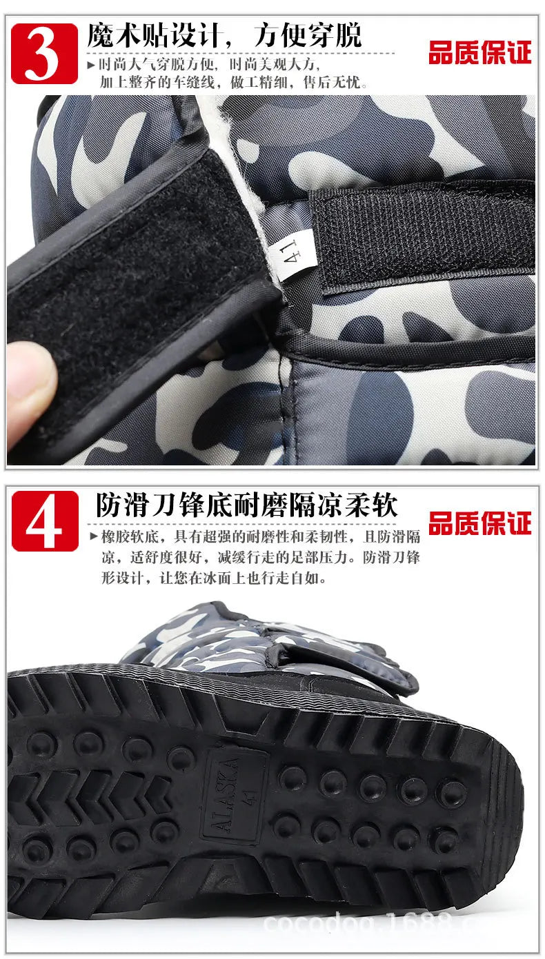 Women’s Winter Snow Boots – Waterproof Plush Platform Boots