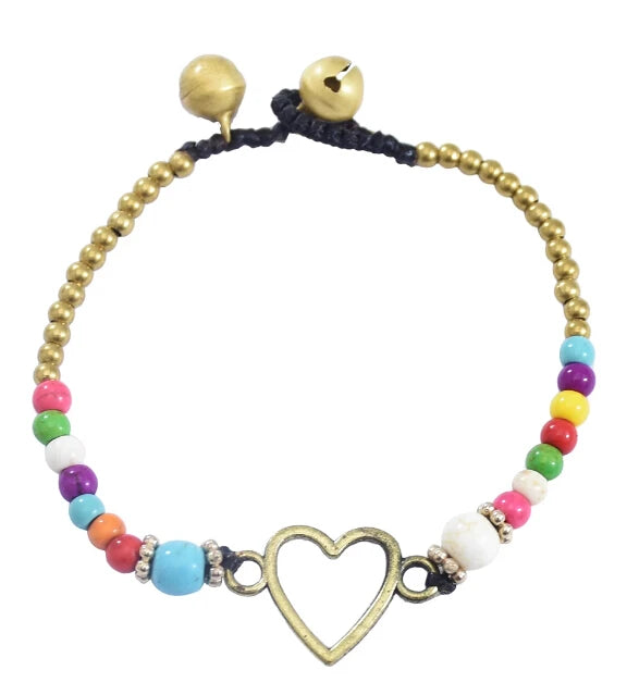 Gypsy Bohemian Coin Bracelets for Women Metal Vintage Flower Statement Bracelets Festival Turkish Beach Jewelry Tribal Ethnic