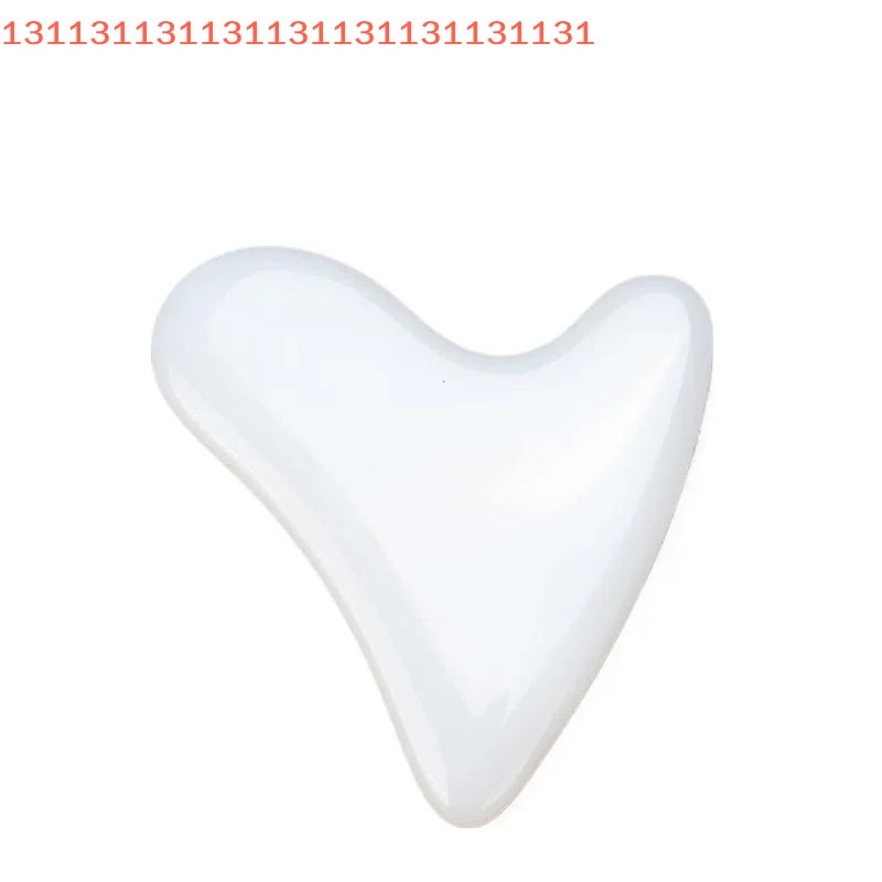 Skin Care Beauty Health Massager Tool High Silicon Glass Gua Sha Board Facial Scraper Plate for Face Body Neck Leg