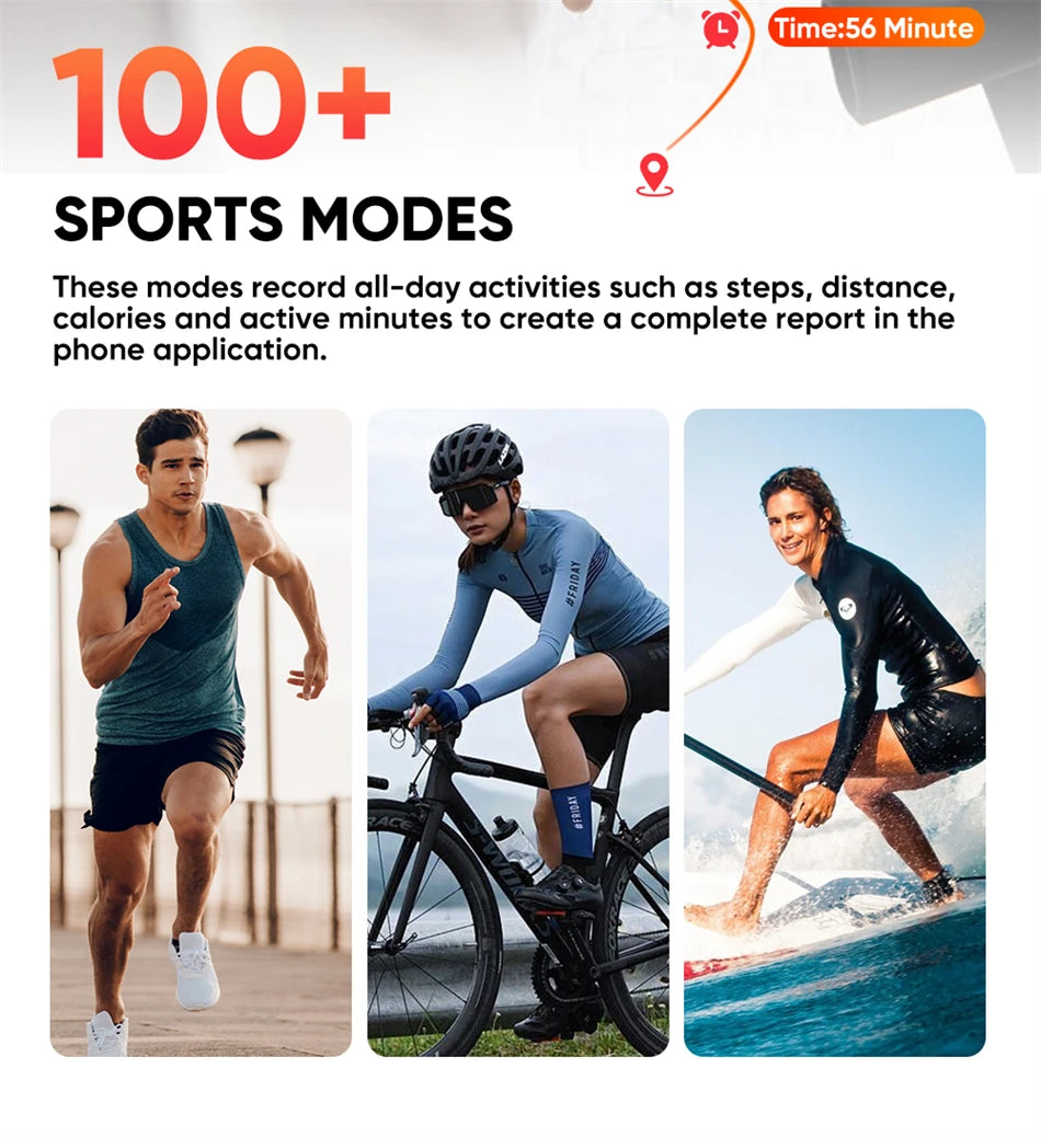 AMOLED Smart Watch with Bluetooth Call & GPS