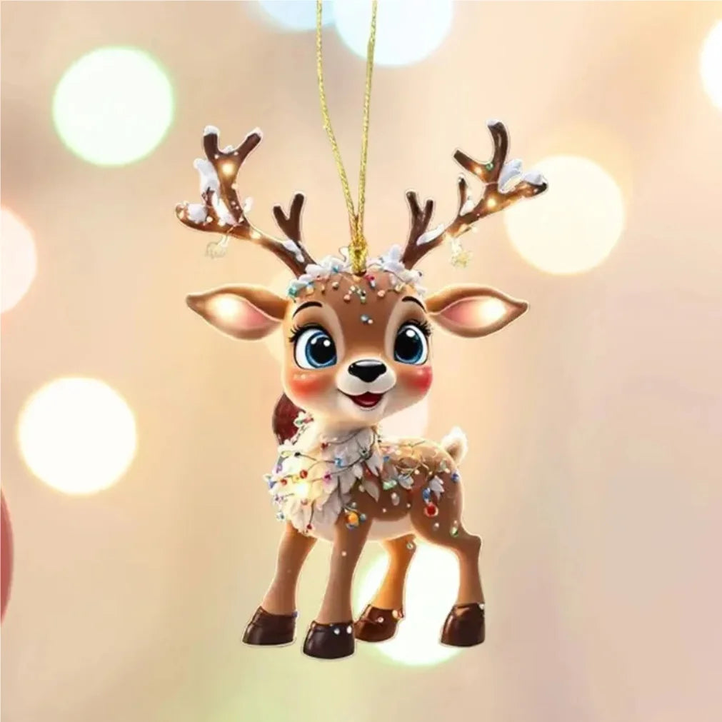 Christmas Decoration Deer Xmas Tree Elk Ornament Home Decor Reindeer Merry Christmas Gift Natal Navidad Noel New Year 2026
