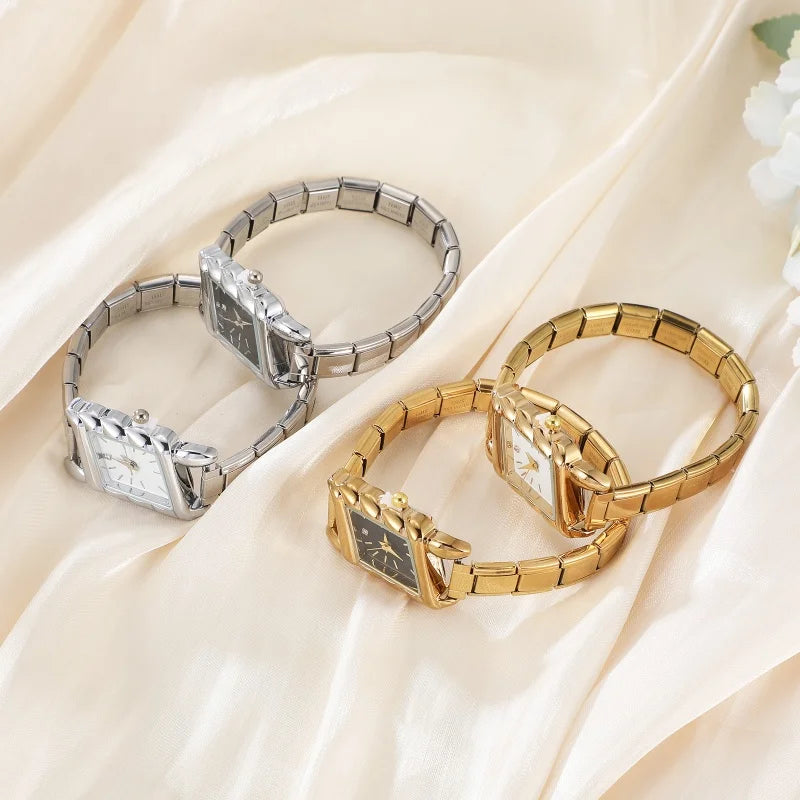 2025 Fashion Women's Men's Stainless Steel Oval Heart Square High Quality Watch Bracelet For Friend Birthday DIY Bracelet Gift