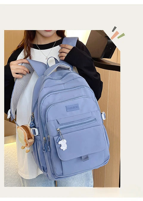 Large Waterproof School Backpack for Teens