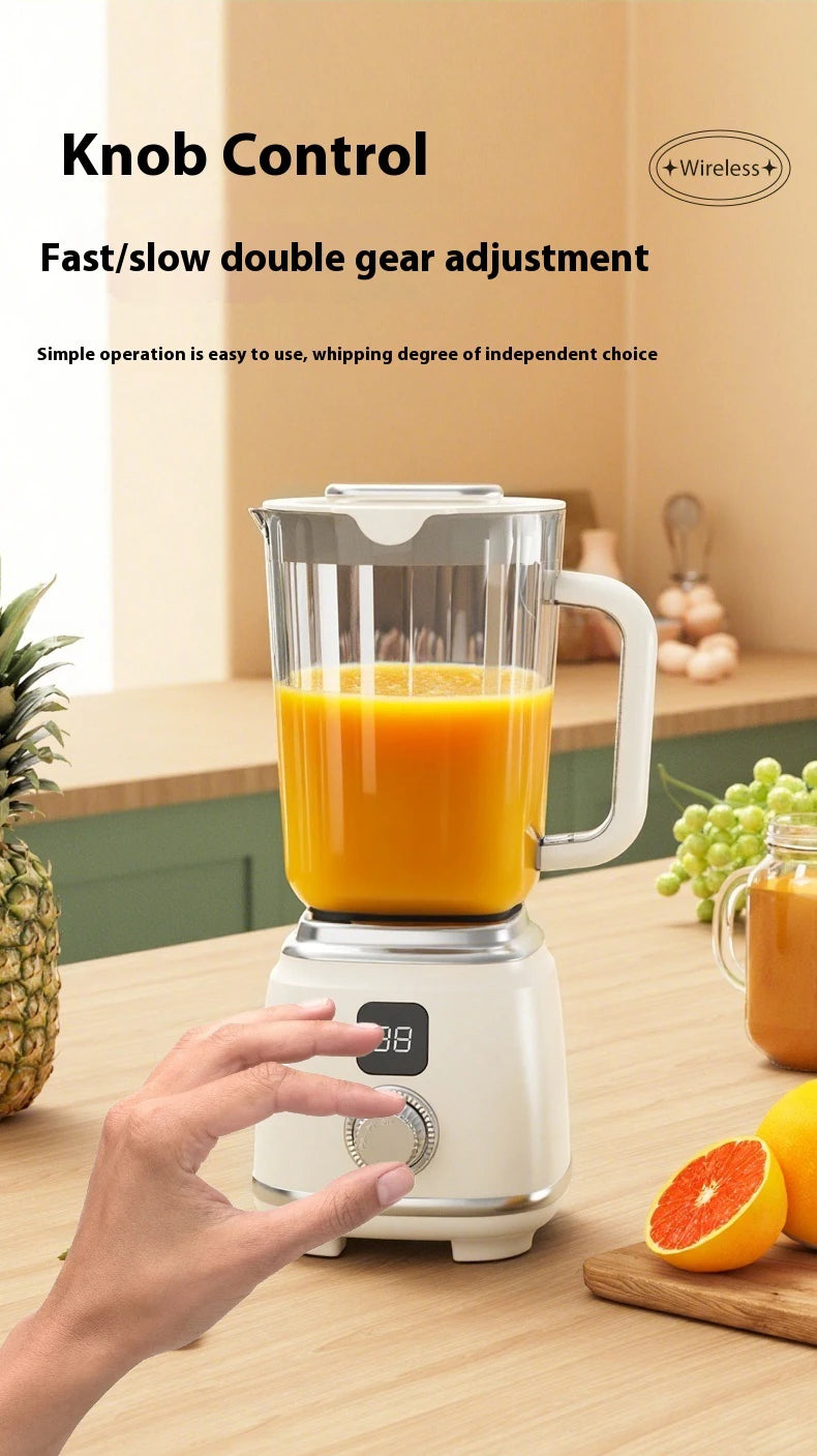 Portable Rechargeable Juicer Blender USB 2 in 1 Fruit Juice Extractor Quiet Operation for Travel Outdoor Baby Food Smoothie