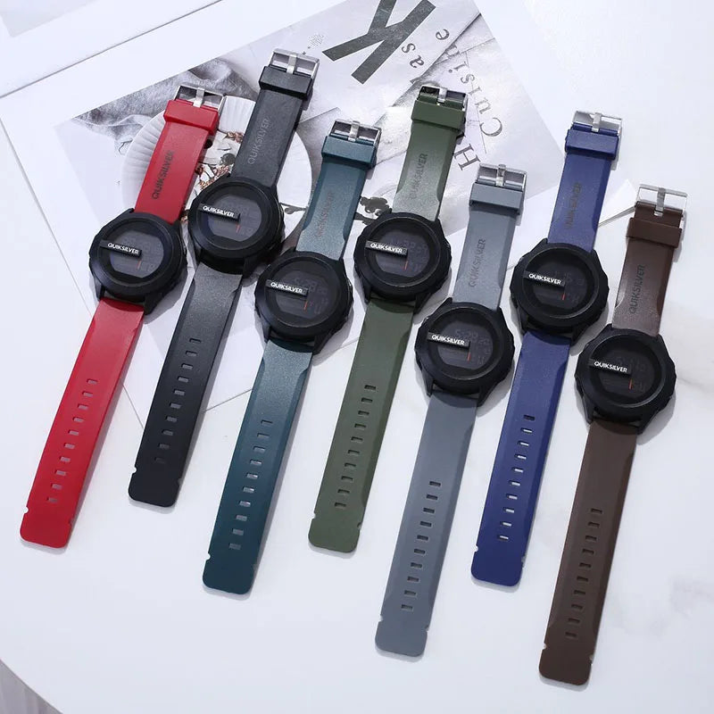 Men's Electronic Watch Multifunctional Waterproof Luminous Trend Sports Running Student Watch Fashionable