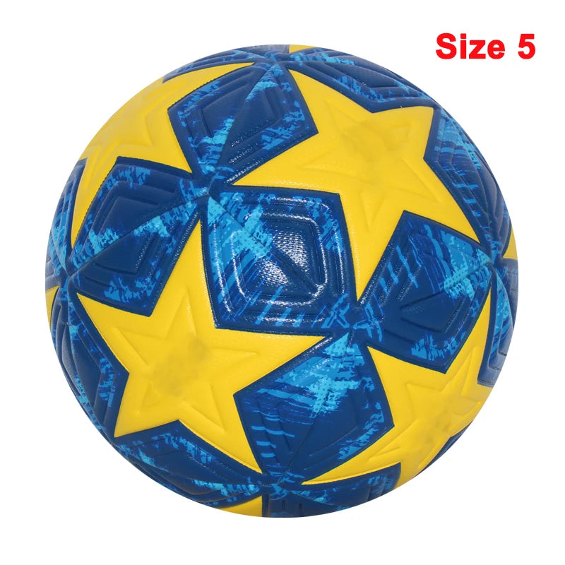 Premium Soccer Ball Size 4 & 5 – PU Seamless Outdoor Football