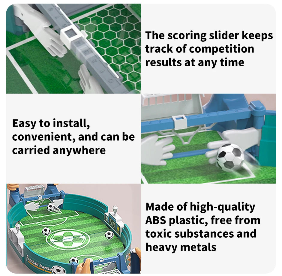 Children's Soccer Sport Toys Table Football Sets Family Party Ball Games Interactive Indoor Outdoor Educational Toy for Boys