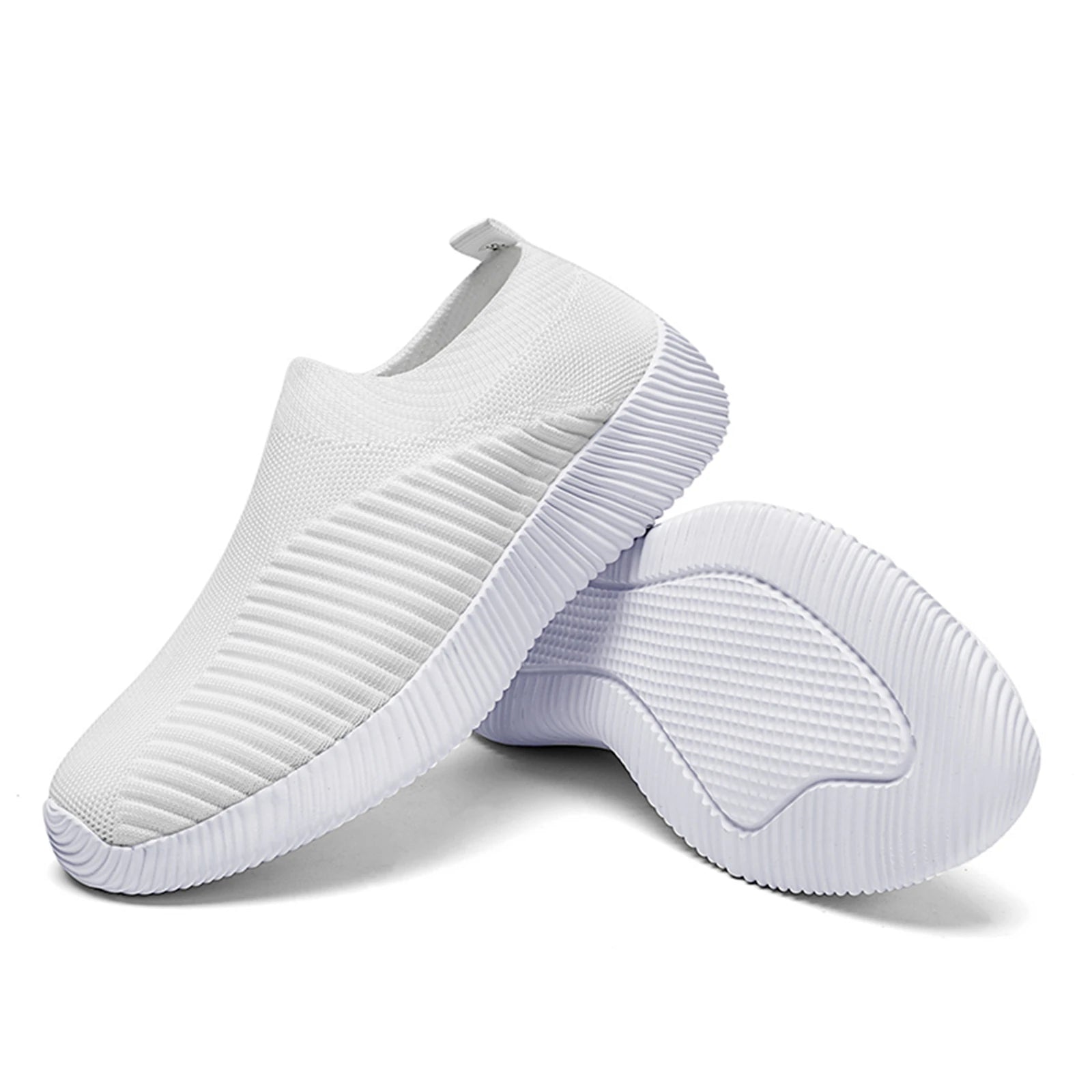 Women’s Slip-On Vulcanized Sneakers Lightweight Flats