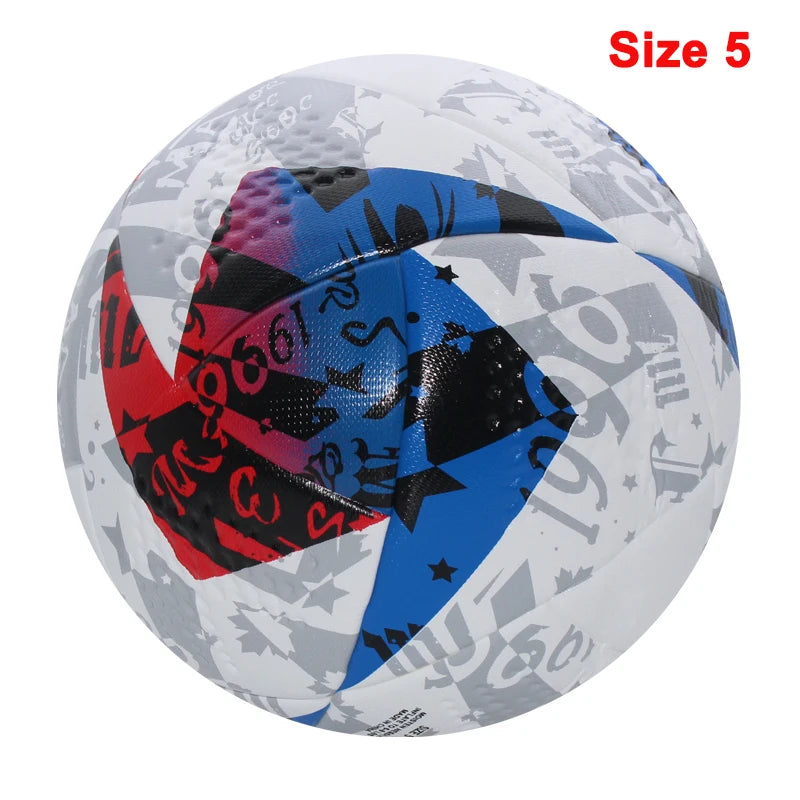 Premium Soccer Ball Size 4 & 5 – PU Seamless Outdoor Football