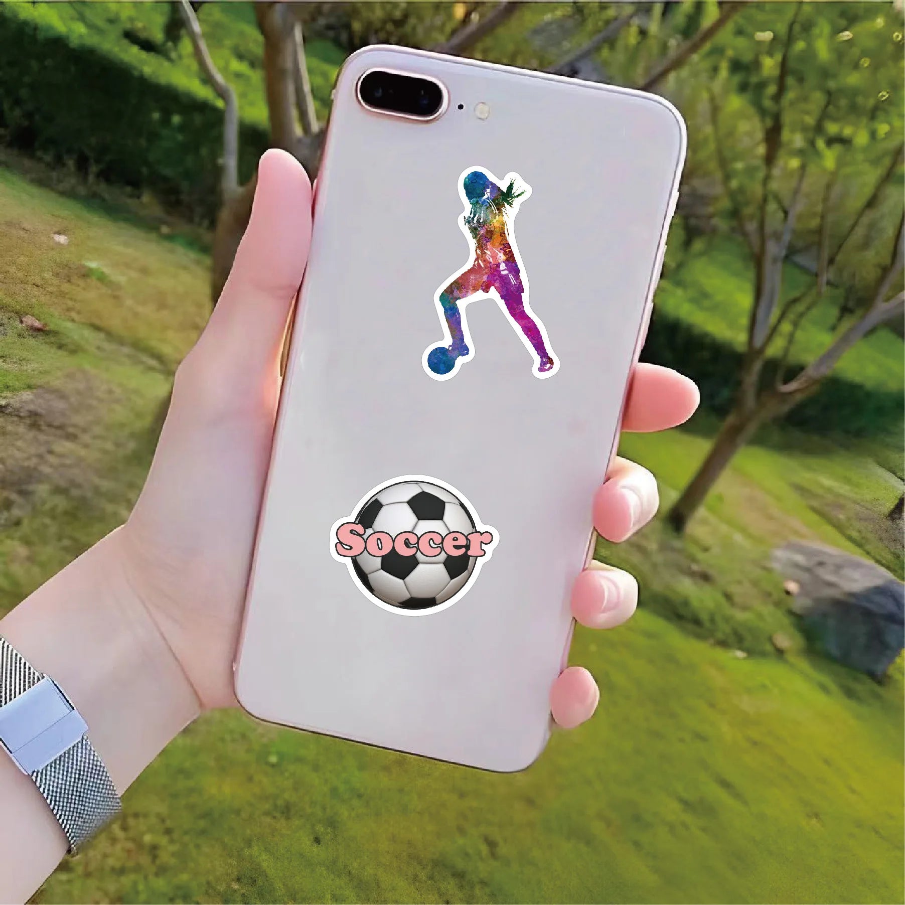 10/50PCS Football Sports Stickers Cartoon Waterproof Personality Creative Doodle Decoration Toys Gift Decoration Suitcase Desk