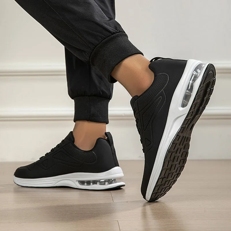 Men’s Lightweight Anti-Slip Walking Shoes – Breathable Lace-Up