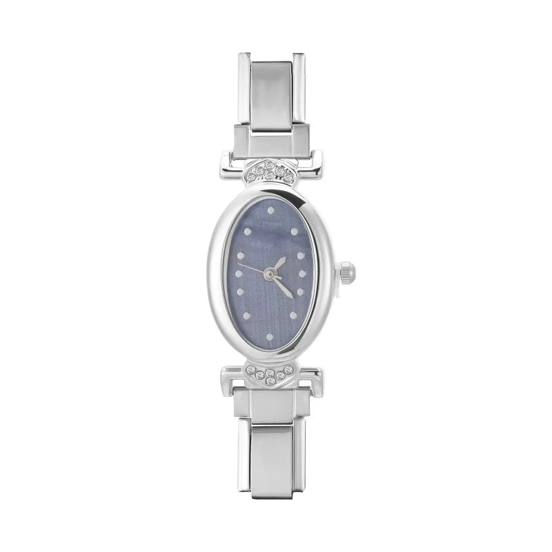 2025 Fashion Women's Men's Stainless Steel Oval Heart Square High Quality Watch Bracelet For Friend Birthday DIY Bracelet Gift