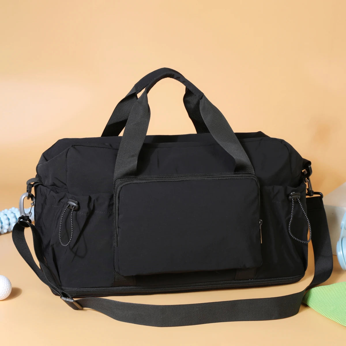 Large Travel Duffle Bag with Trolley Sleeve