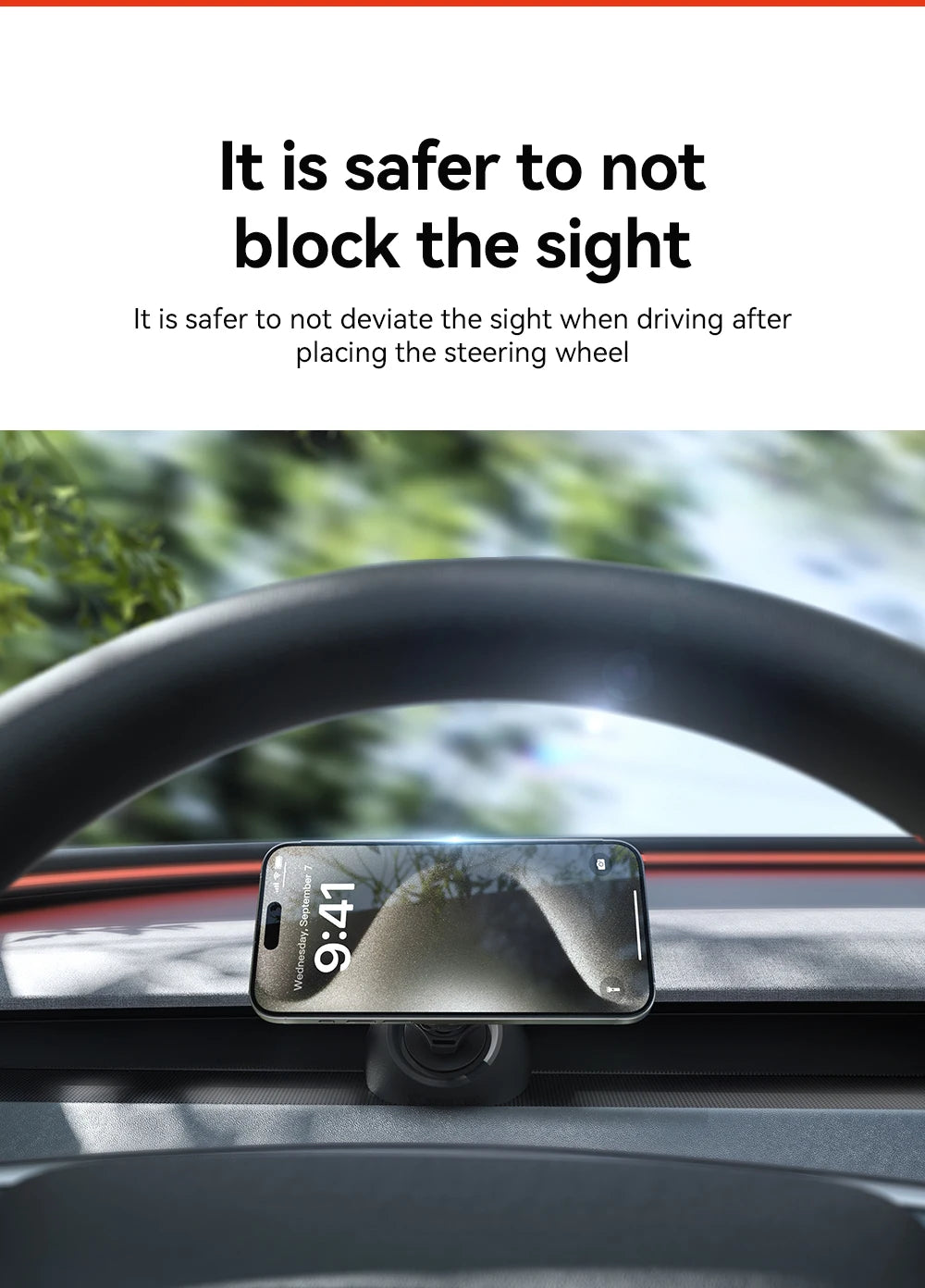 Magnetic Car Phone Holder for Tesla Model 3 2026