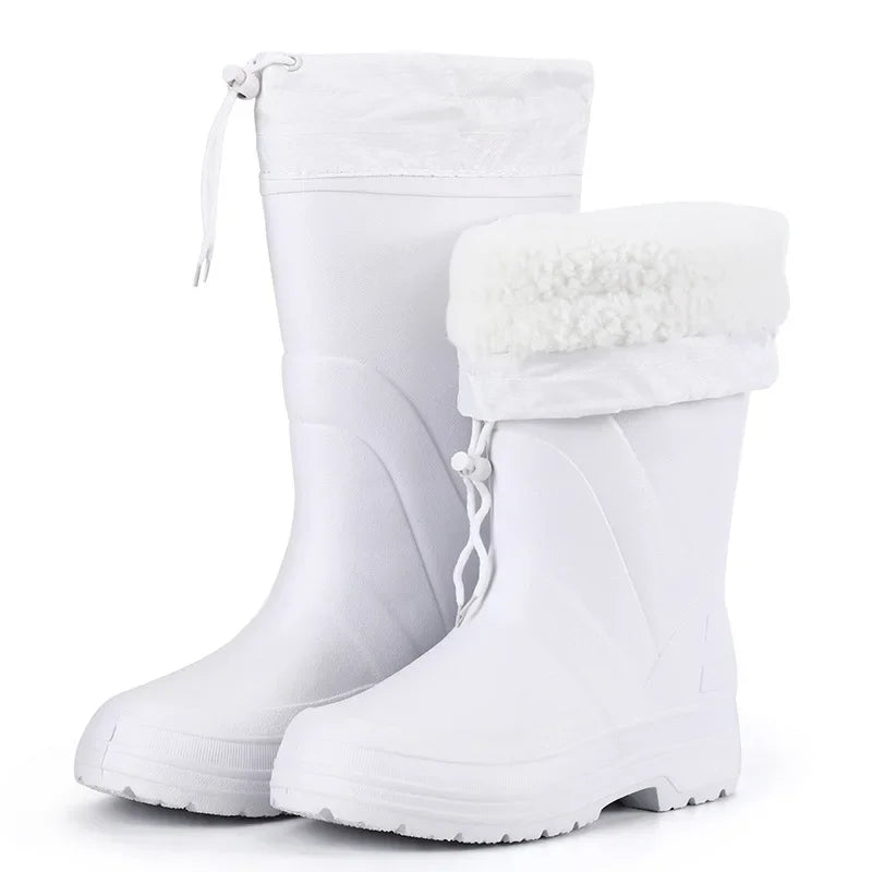 Men’s Waterproof EVA Rain Boots – Non-Slip Winter Shoes