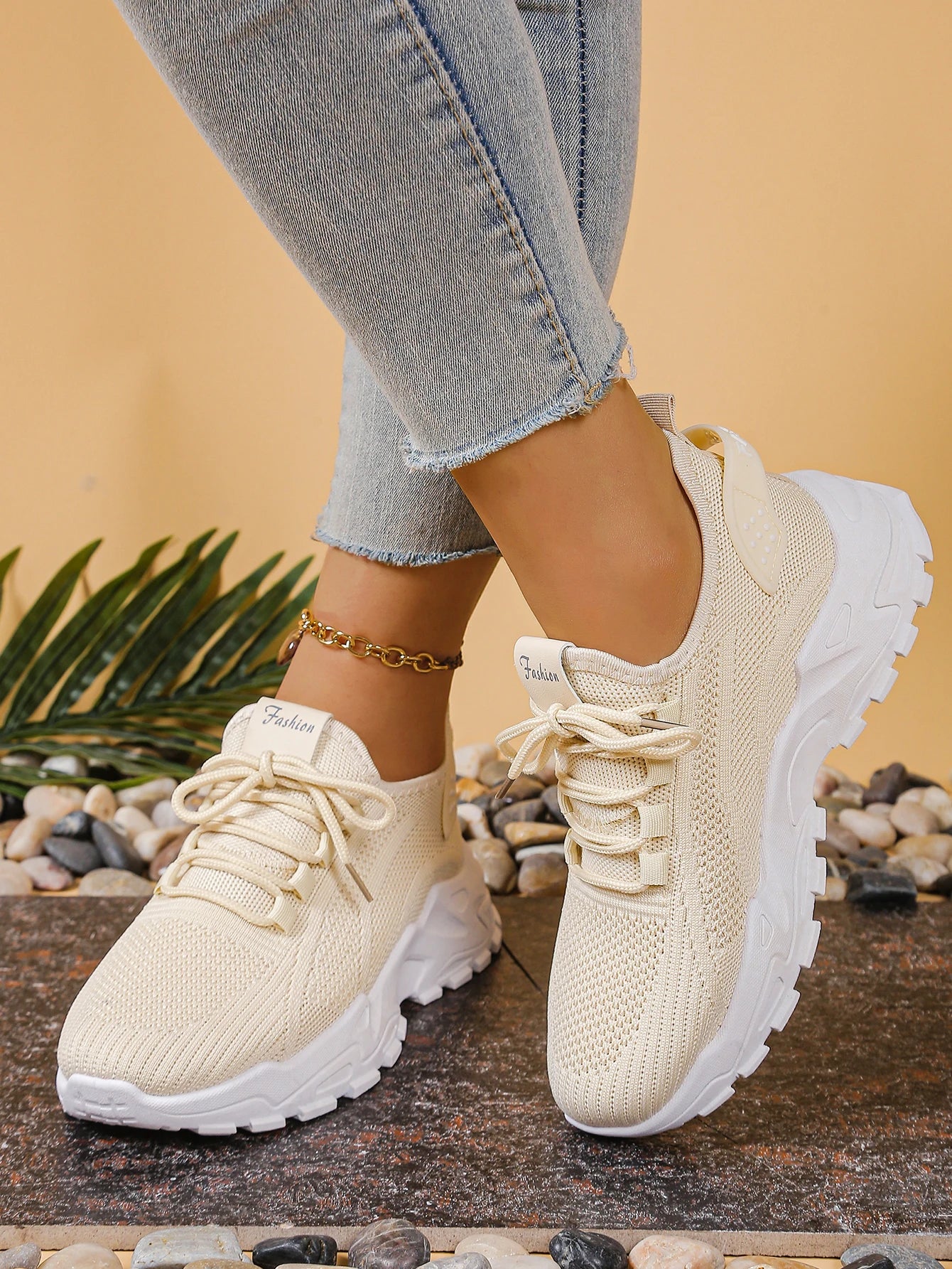 Women’s Leopard Print Slip-On Sneakers – Lightweight Canvas