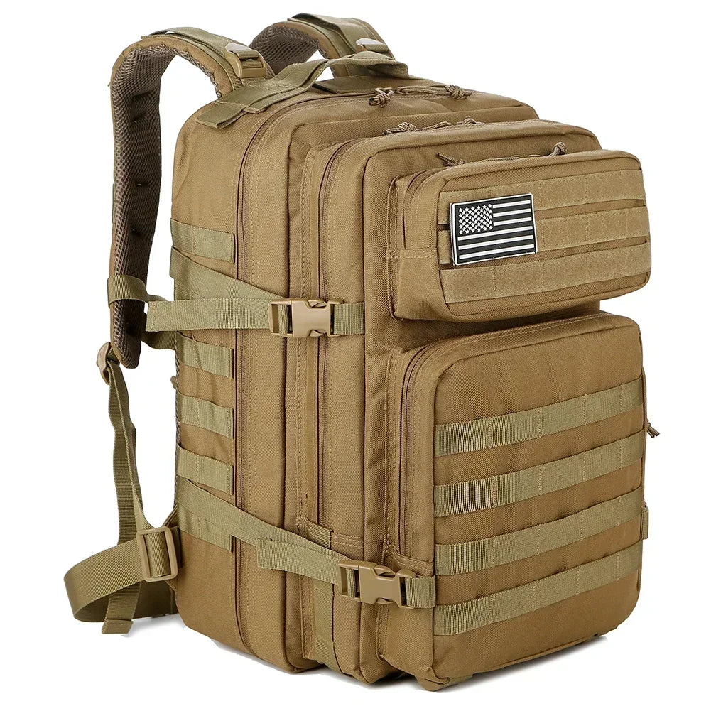 45L Tactical Backpack for Hiking & Outdoor Gear