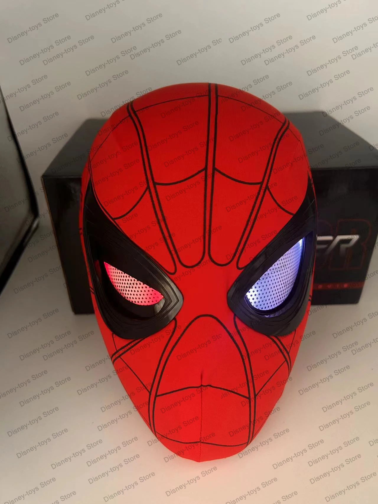 New Spider-man:no Way Home Spider Man Mask Luxury Helmet Rechargeable Remote Eyes Movable Mask Cosplay Decoration Gift Toys