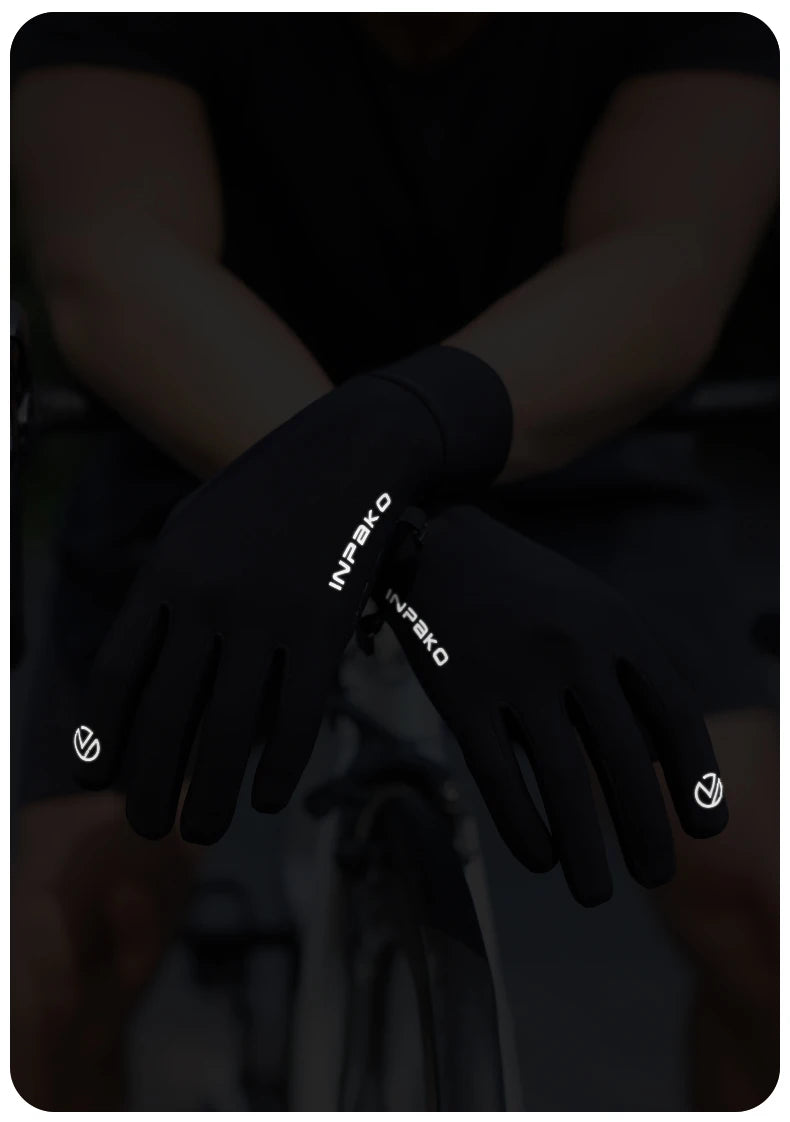 Winter Cycling Gloves Touchscreen Windproof