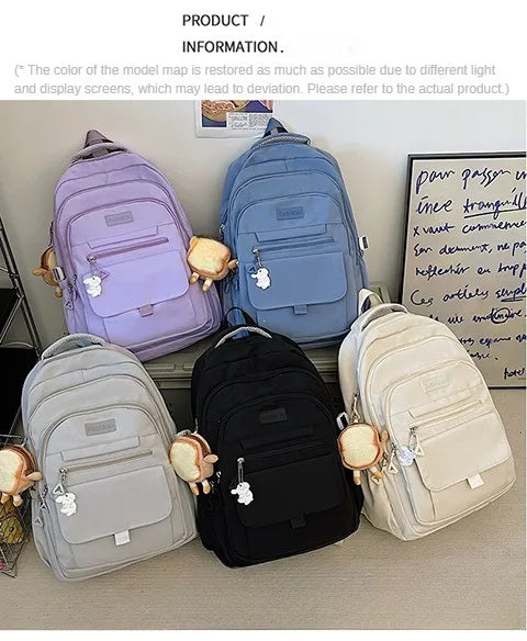 Large Waterproof School Backpack for Teens