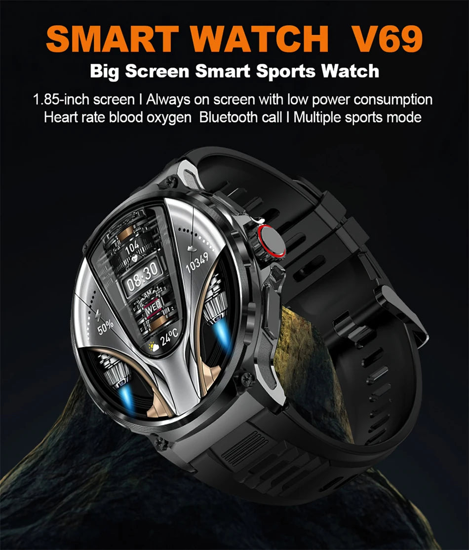 GPS AMOLED Smart Watch with Bluetooth Call