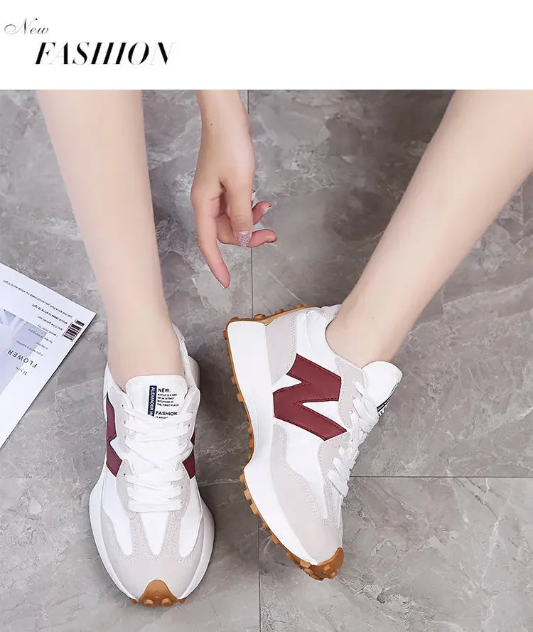 Women’s Breathable Casual Sneakers – Walking & Gym Shoes
