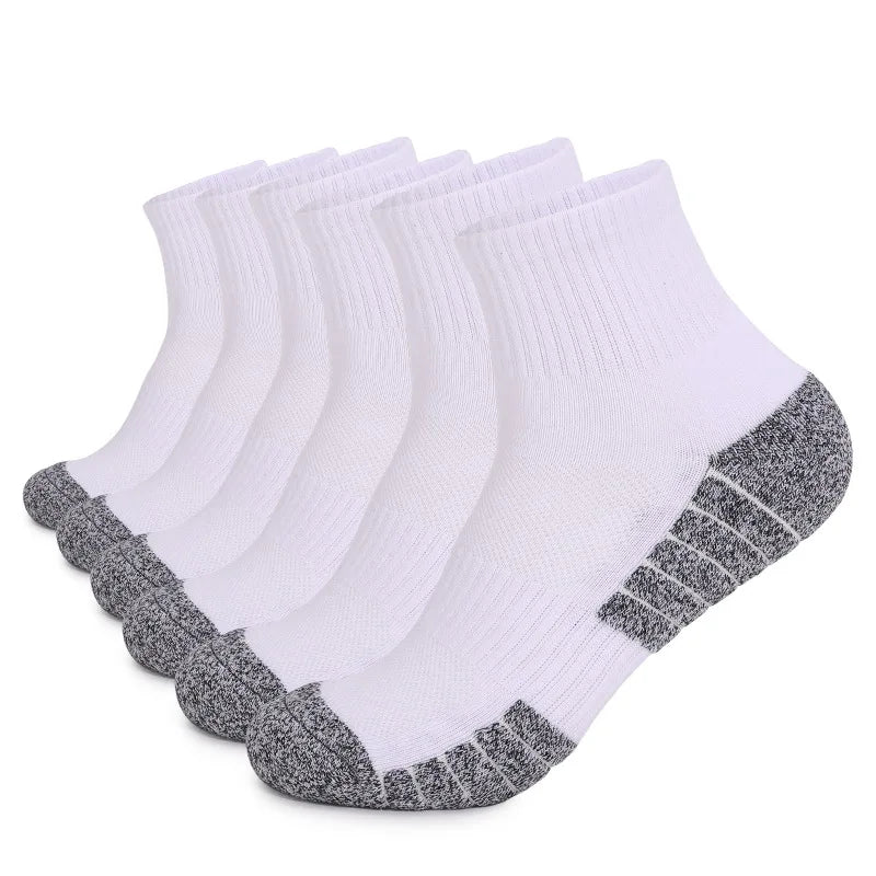 6-Pack Thick Cushioned Hiking & Running Socks