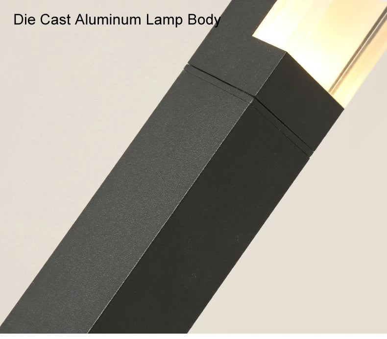 Outdoor Waterproof Lawn Lamp Modern Minimalist Villa Garden Lights Community Courtyard Path LED Landscape Lighting AC110/220V