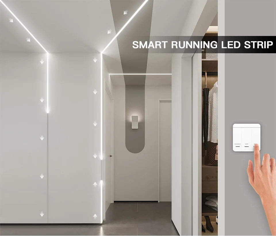 1-4pcs/lot WS2811 IC Pixel Addressable Horse Race LED Strip Light DC 24V Running Water Flowing Tape Lamp Decor 3000K/4000/6000K