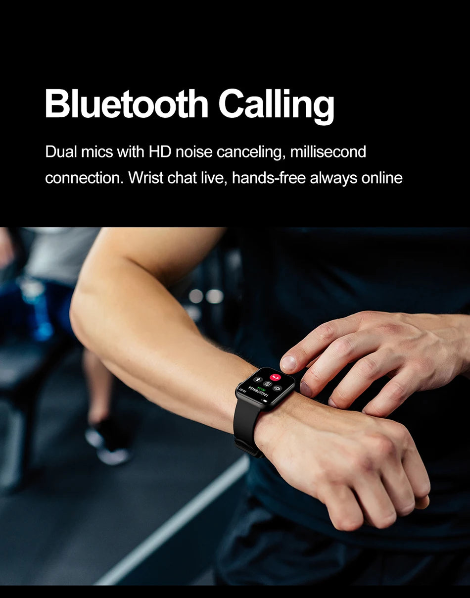 Bluetooth Call Smartwatch with Heart Rate