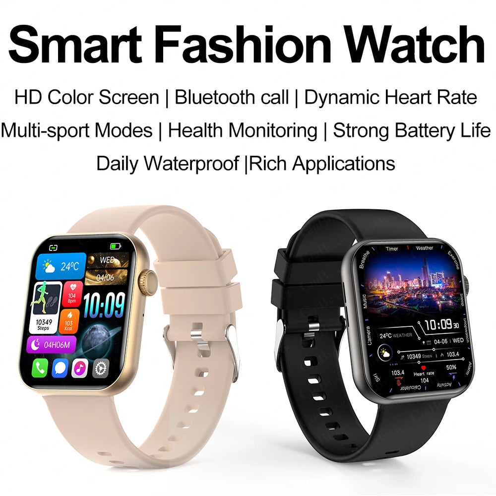 Bluetooth Call Smartwatch with Heart Rate