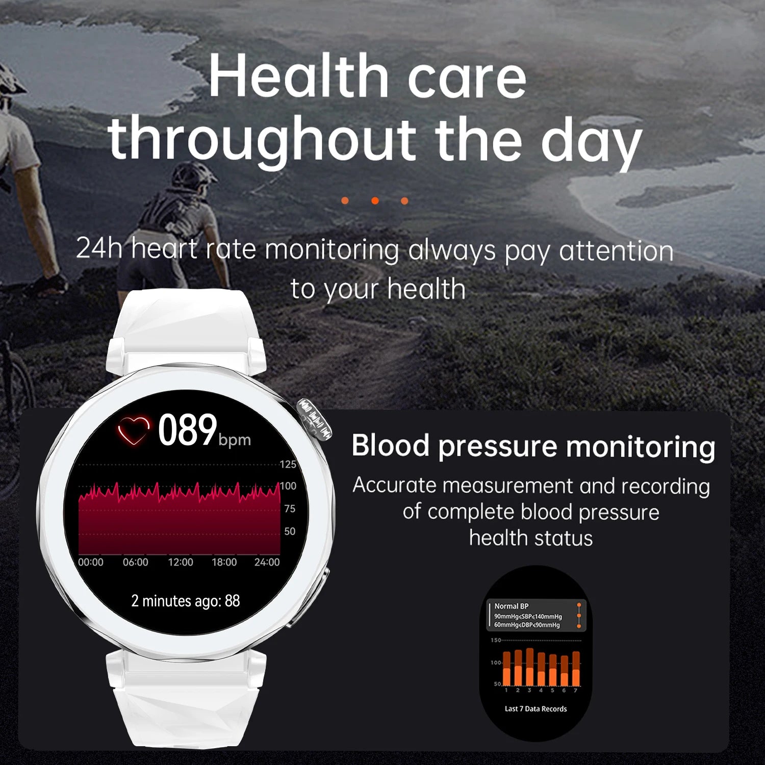 GT5 Mini Smartwatch with GPS NFC & Bluetooth Call