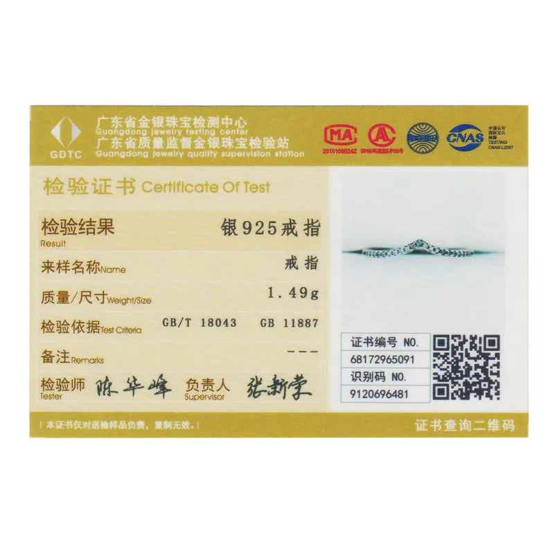 BAMOER 100% 925 Sterling Silver Water Droplet Clear CZ Finger Rings for Women Wedding Engagement Jewelry Girlfriend Gift PA7649