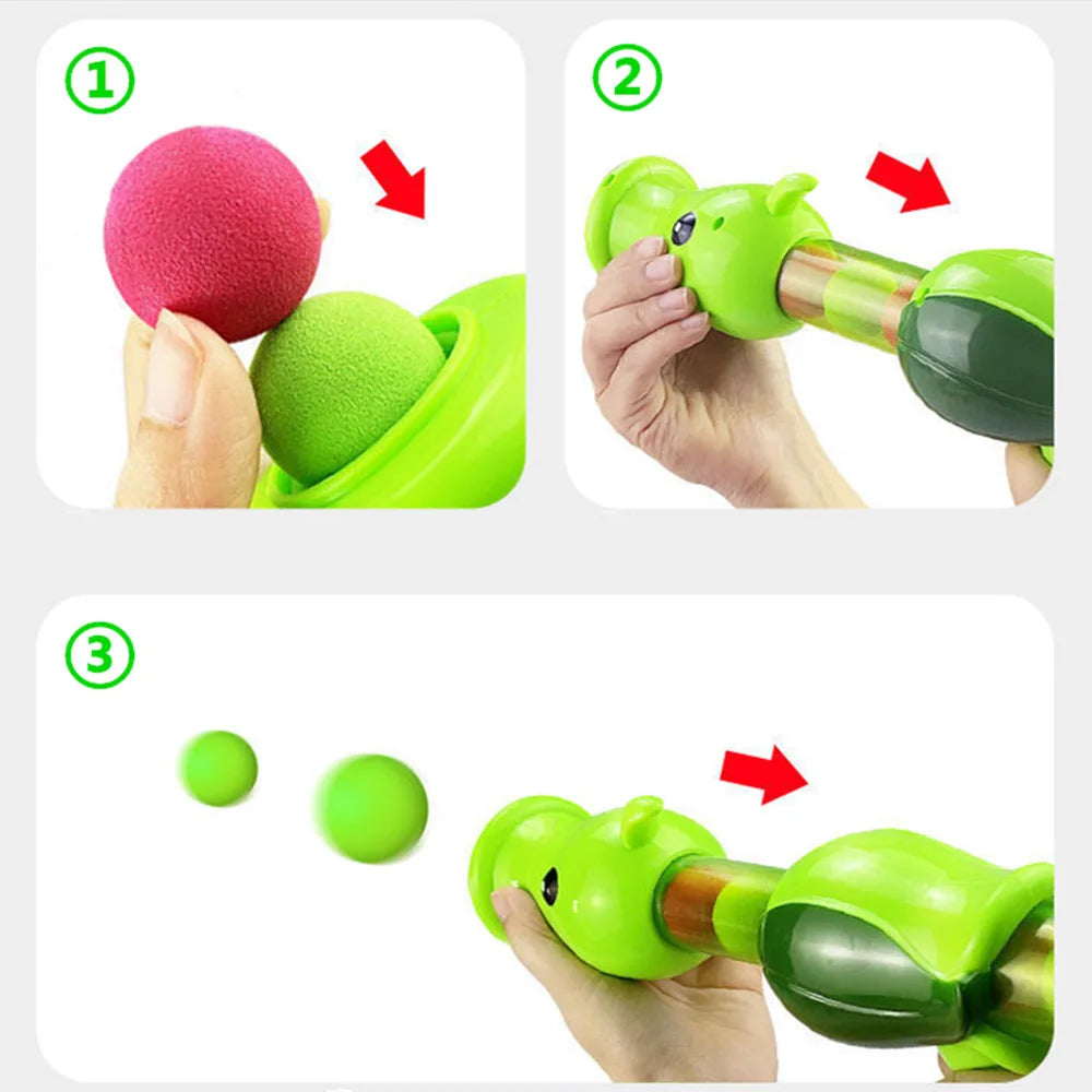 Interactive Cat Toy Ball Launcher – Safe Fun Pet Play